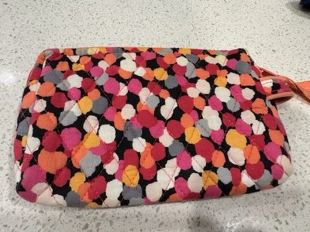 Vera Bradley Pixie Confetti Cosmetic Bag